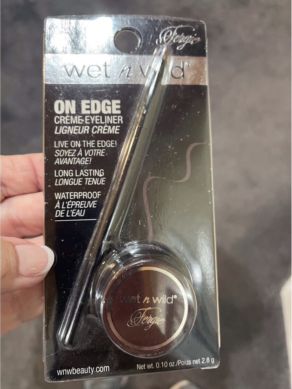 Wet N Wild On Edge Creme Waterproof Eyeliner CA026 Cocoa NEW Sealed
